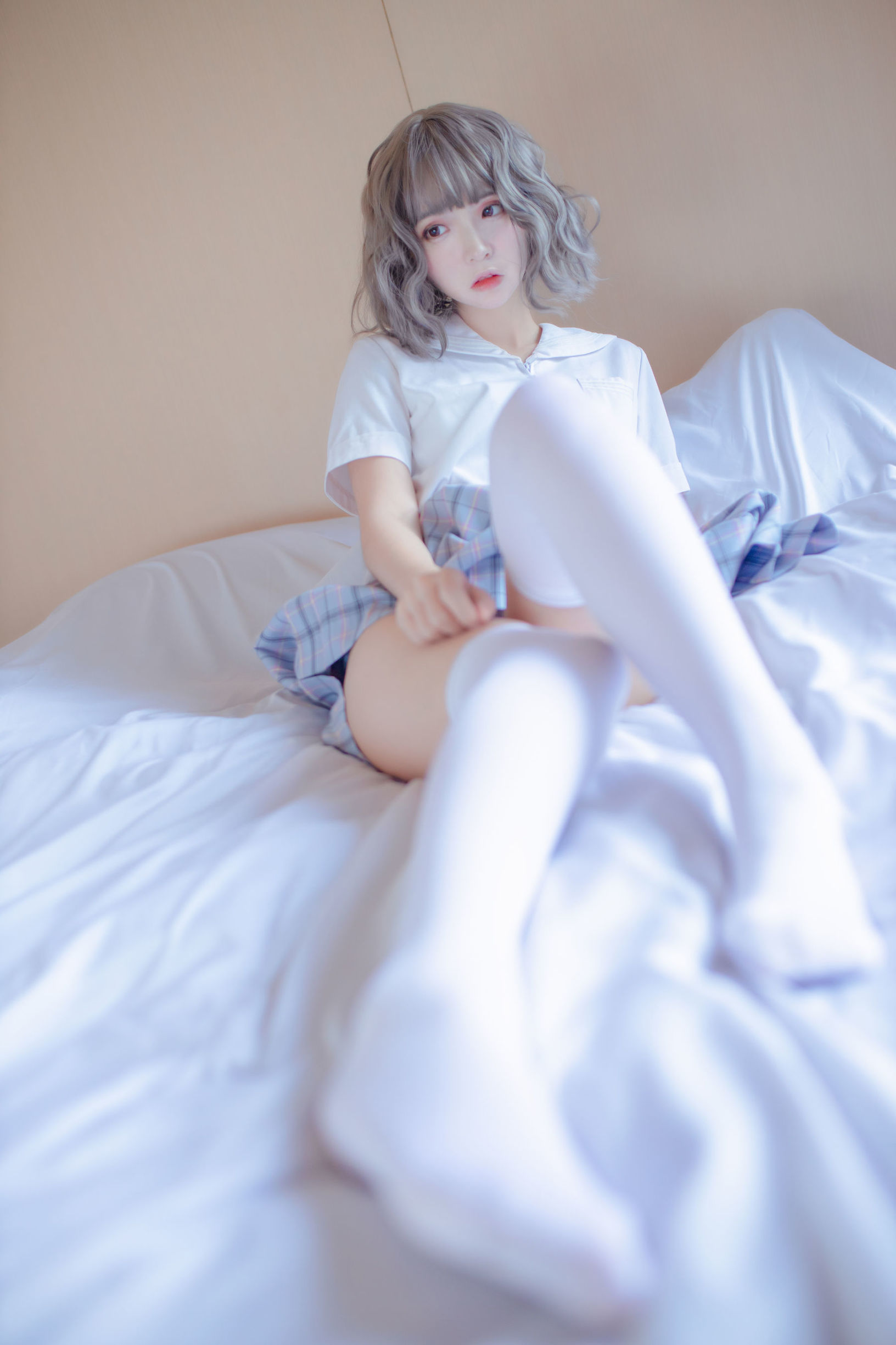 [网红COSER]疯猫ss思绪之JK插图2